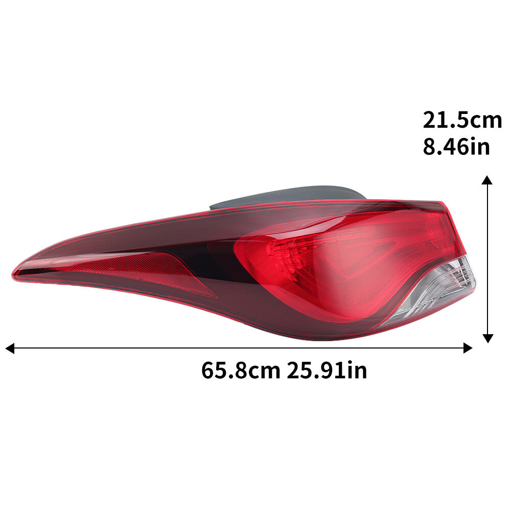 Für for Hyundai for Elantra 2014-2016 Heckleuchte Rückleuchte Rücklicht Links 924013X220