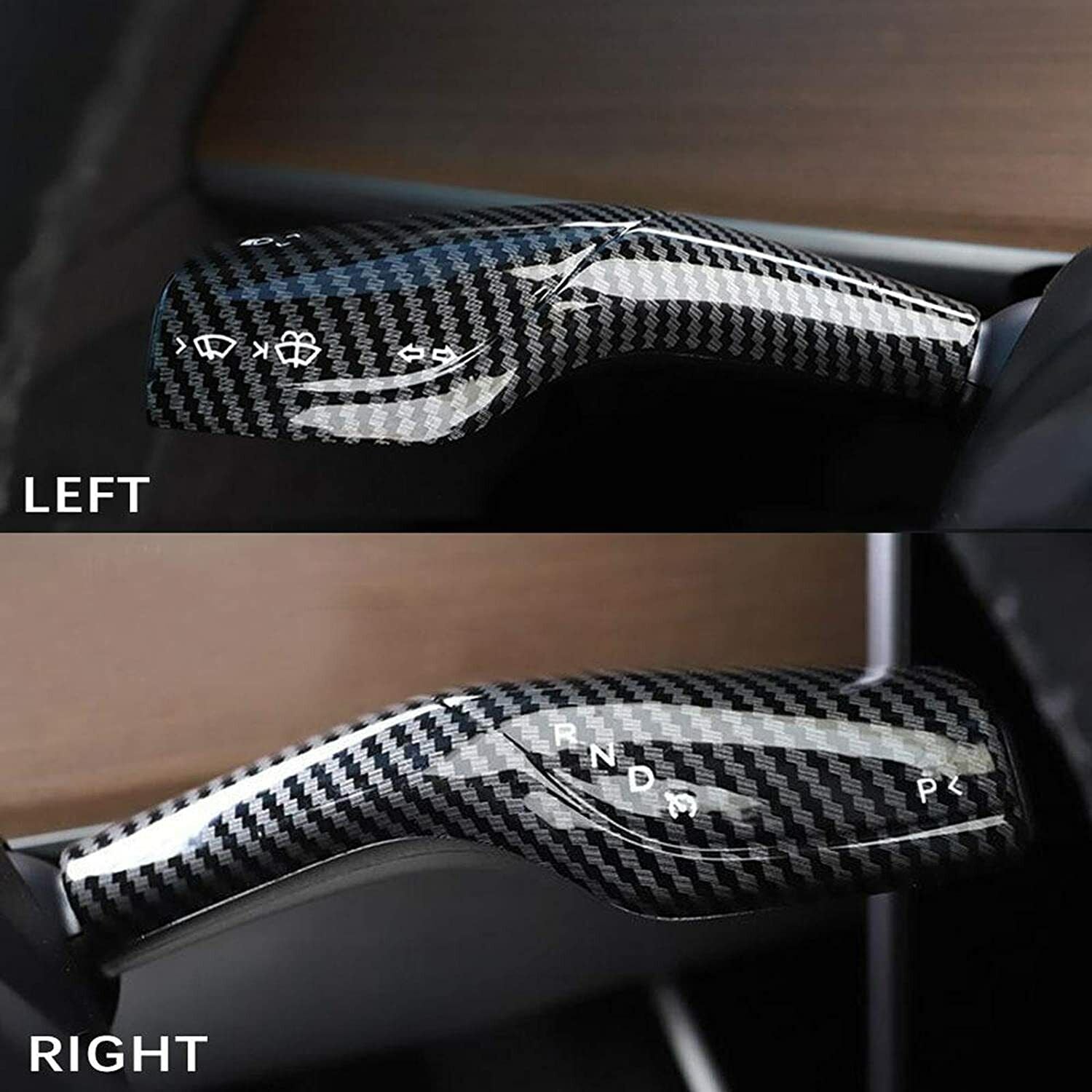 Steering Lever Cover for Tesla Model 3 Y Shift Lever Cover Accessories Decorative