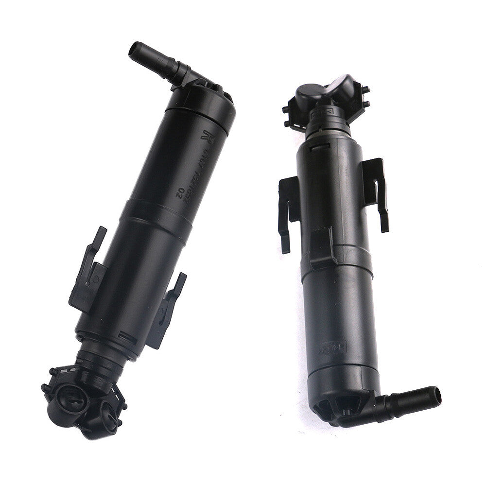 Pair for BMW X1 2013-2015 E84 Headlight Washer Wiper Nozzle Sprayer Left + Right