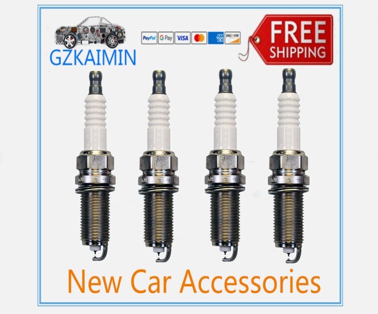 4-pack Equipment Manufacturer 90919-01259 FK16HR- for A8 Iridium Spark Plugs for Lexus for Toyota