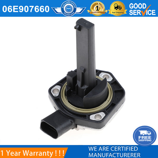 Engine oil tank level sensor with connector for Audi for Volkswagen 06E907660 - new