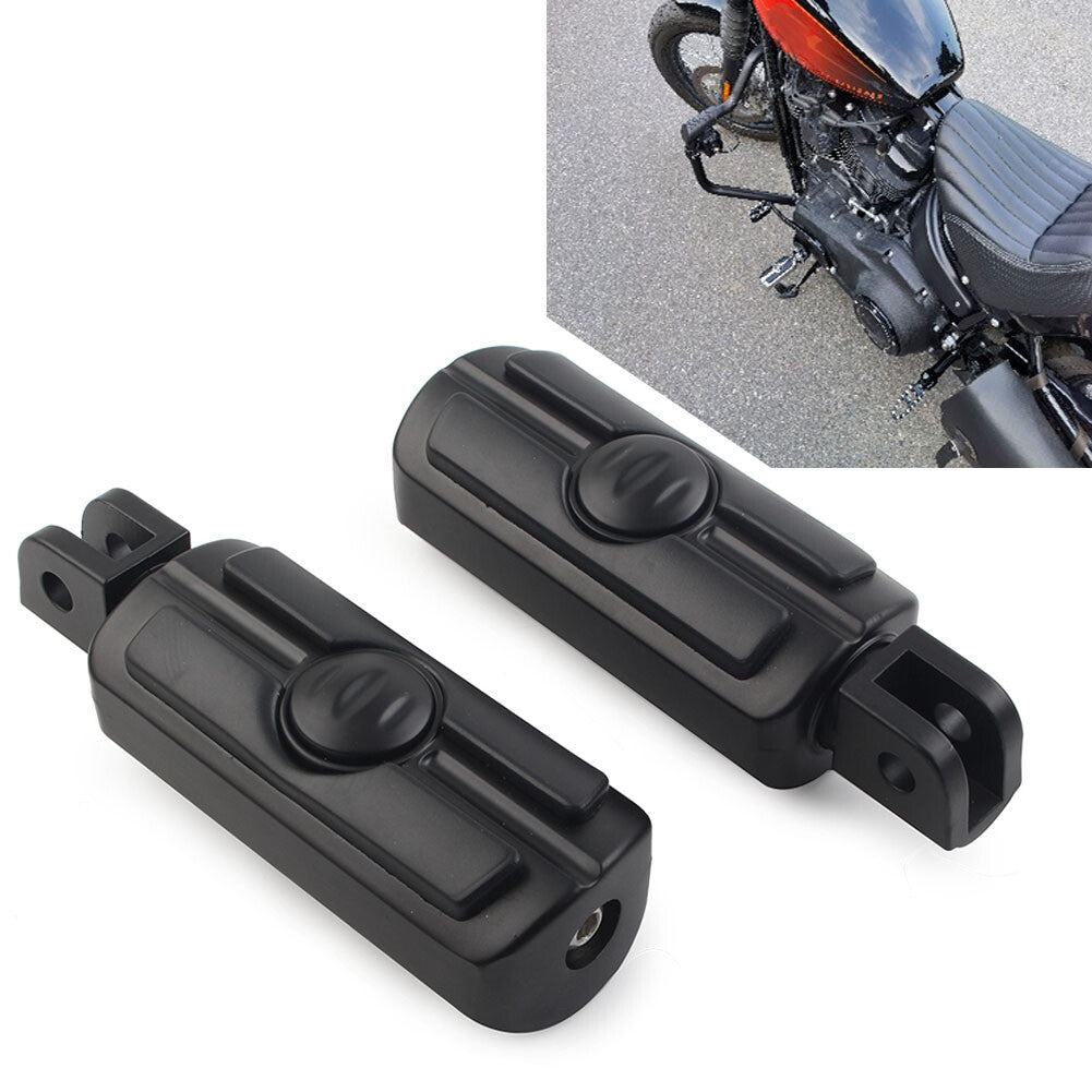 Front Foot Pegs Footrests Footpegs for Honda CBR 600 F5 2000-2008 07 Black Pair