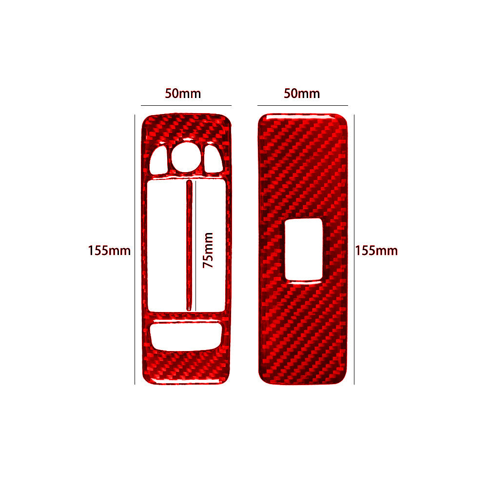 Red Carbon Fiber Window Lift Control for Land Rover Discovery Sport 2015-2019