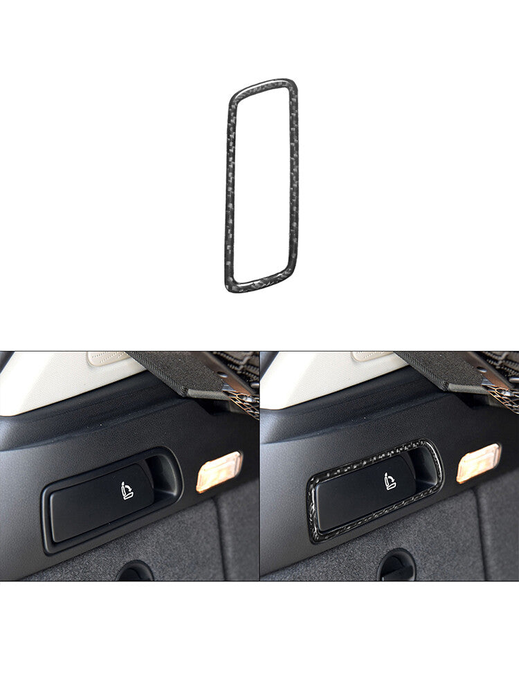 Carbon Fiber for Seat Memory Keypad Trim for Audi Q5 2009-2017