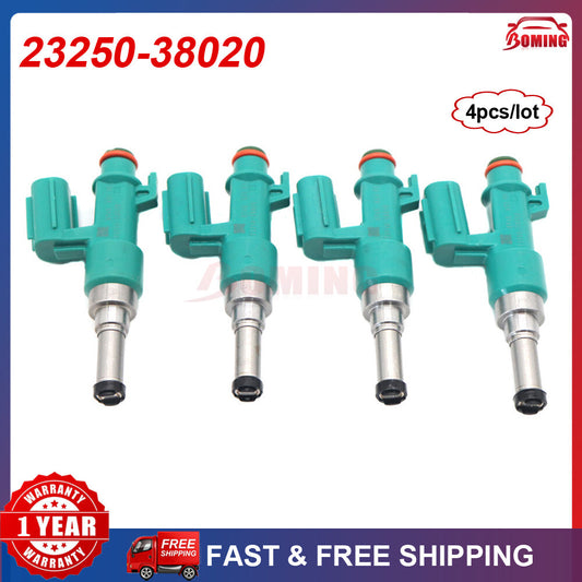 Pack of 4 new fuel injection motors 23250-38020, suitable for LEXUS GS460, LS460, LS600H 2320938030