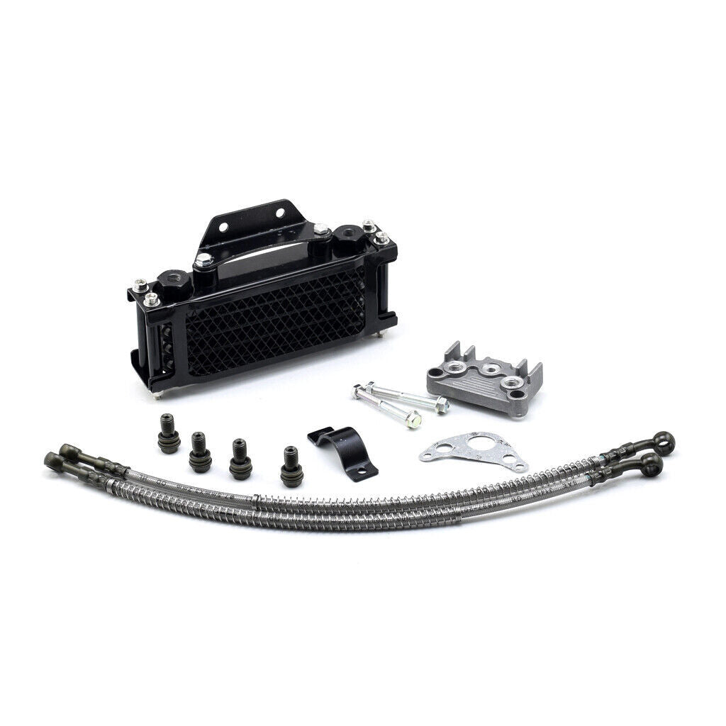 Motorcycle Oil Radiator Cooling Set Oil Cooler For 125cc -140cc Dirt Bike Monkey
