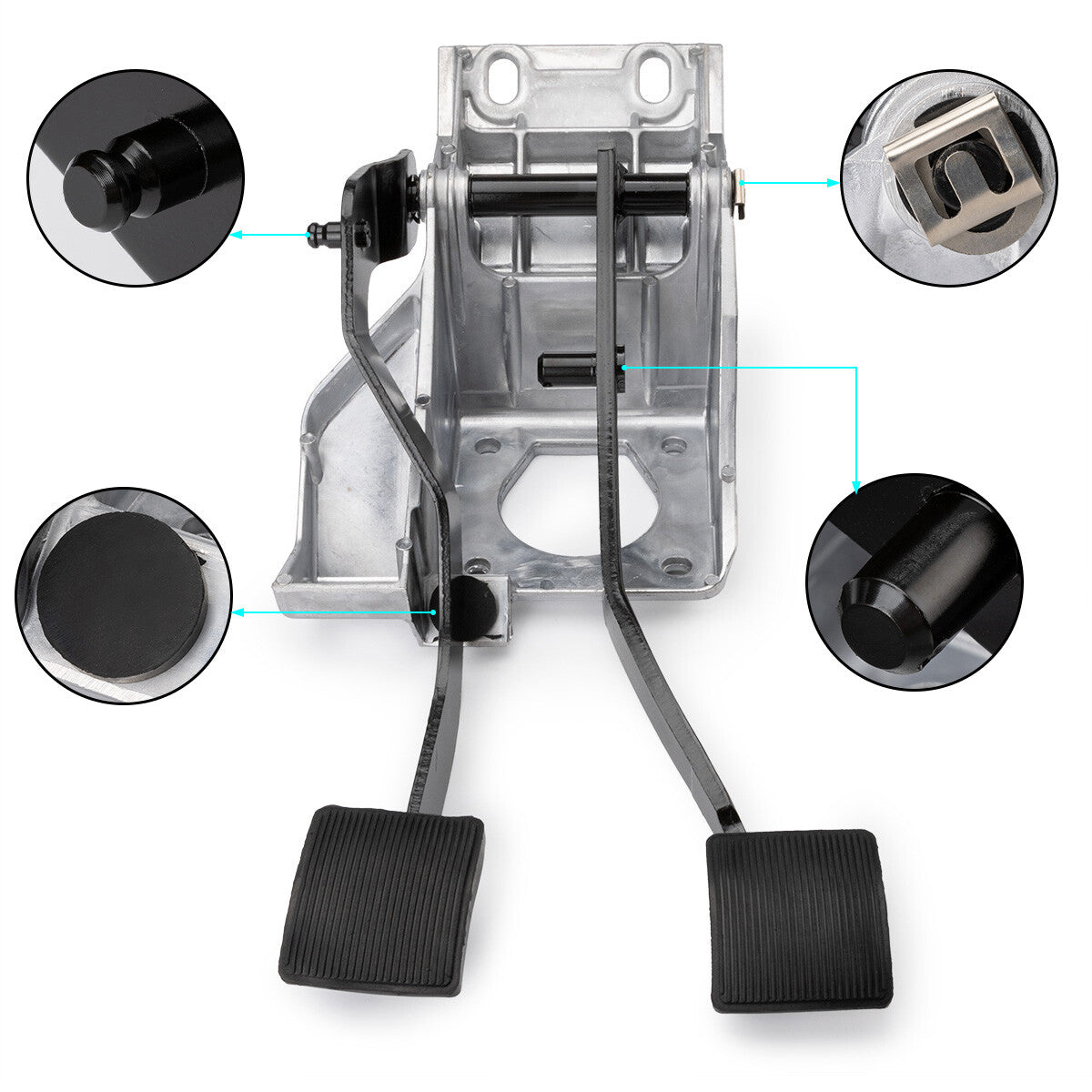 for Ford Ranger 1995-06 Brake and Clutch Pedal Mount ASSY Kit 6L5Z2455BB