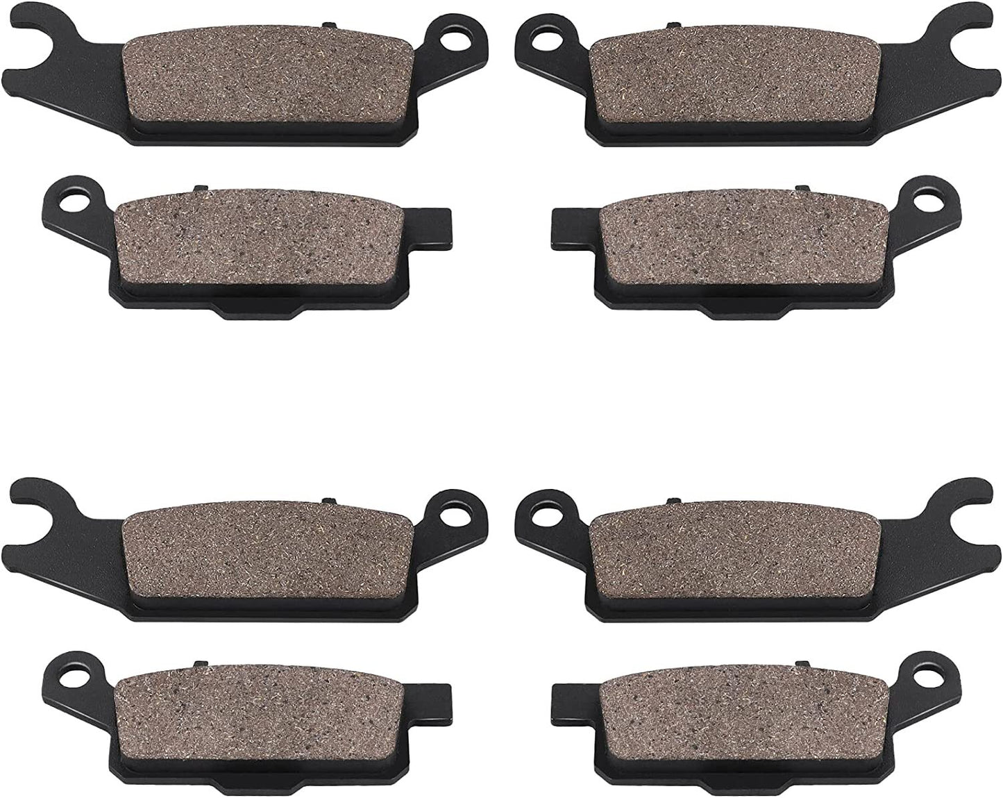 Brake Pads Front Rear for Yamaha Grizzly 550 YFM550 Grizzly 700 YFM700 2007-2022