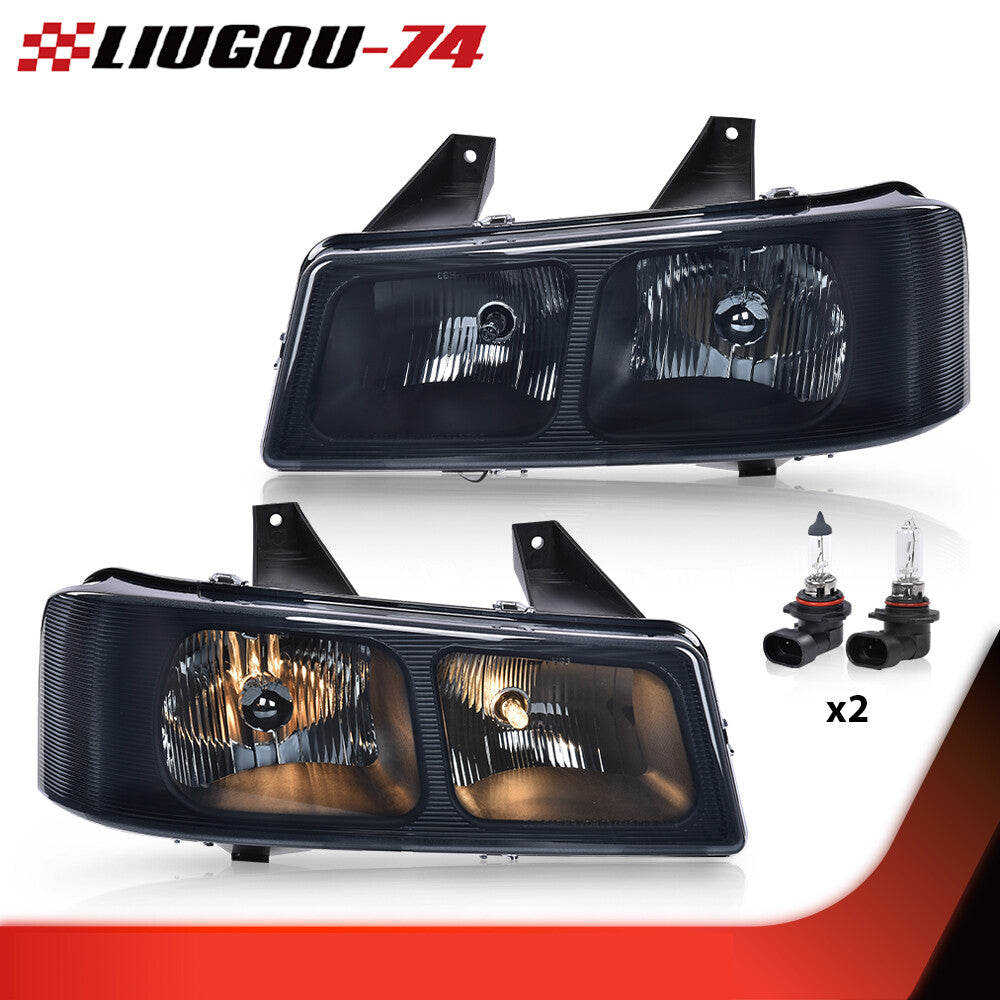 Suitable for 2003-2019 for Chevrolet Express for GMC Savana Van chrome/smoked headlights