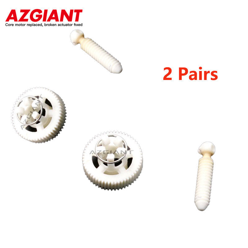 2Pairs Side View Mirror Adjustment Motor Gears For 2003-2007 for Honda Accord Sedan