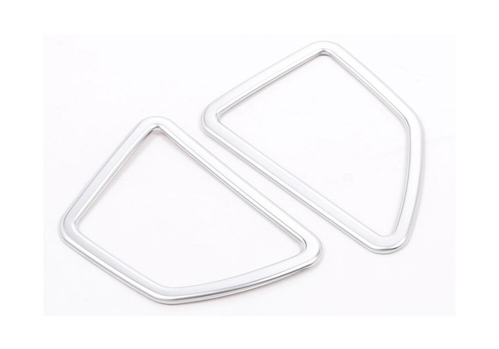 Silver ABS Dashboard Air Vent Outlet Trim Cover for BMW X5 E70 X6 E71 2008-2013