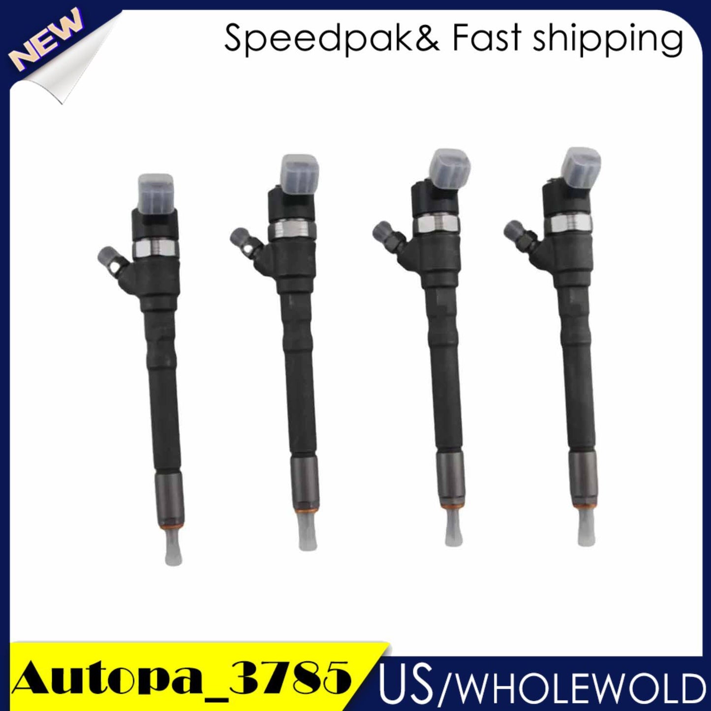 4Diesel Fuel Injector Assembly 33800-27900/0445110126 for Hyundai for Kia