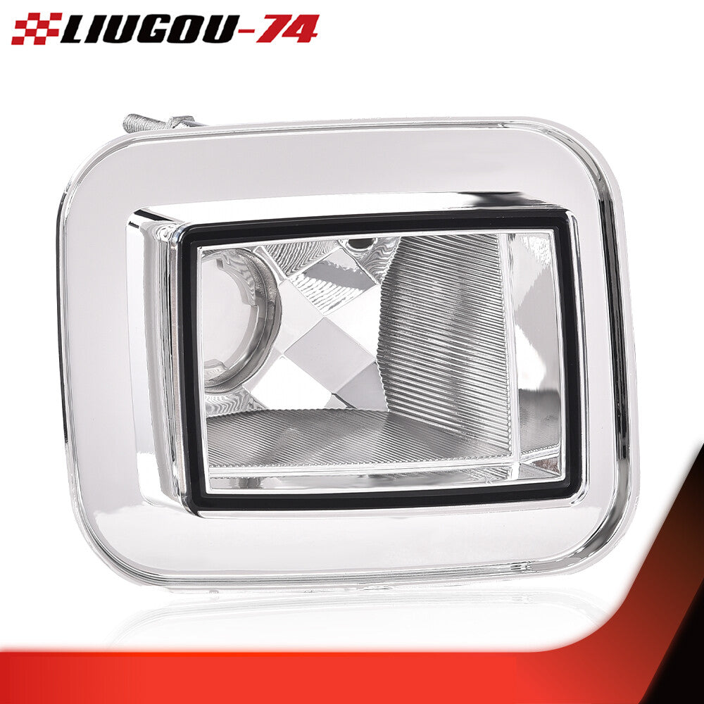 2-piece front parking signal light set suitable for 03-08 H2 for Hummer and 05-08 H2 SUT clear/chrome.