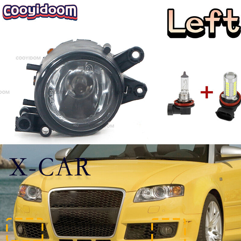 Left front Bumper LED Fog Light for Audi A4 B6 X-CAR 2001 2002 2003 2004 2005