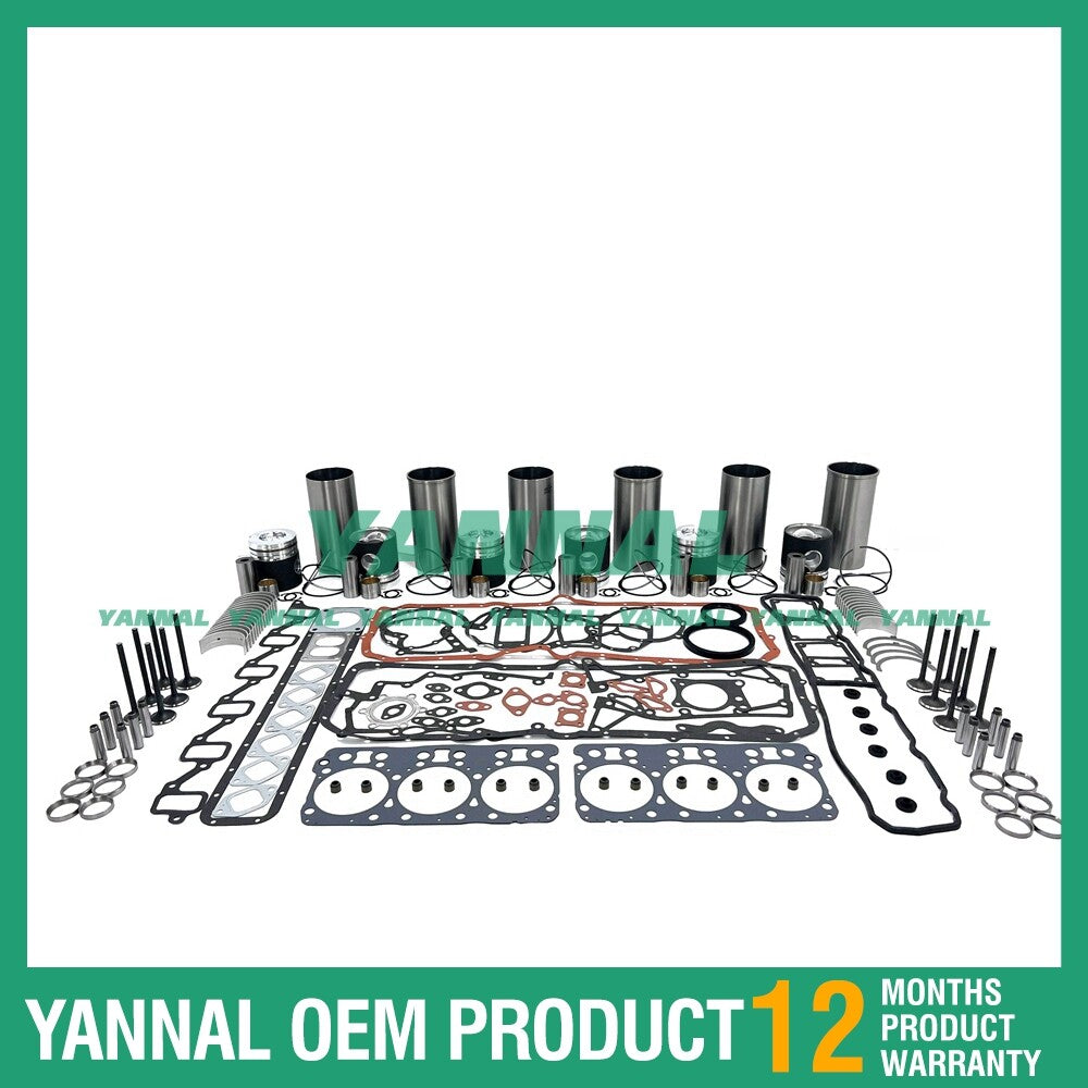 The all-new DE12 engine rebuild and overhaul kit is suitable for Doosan.