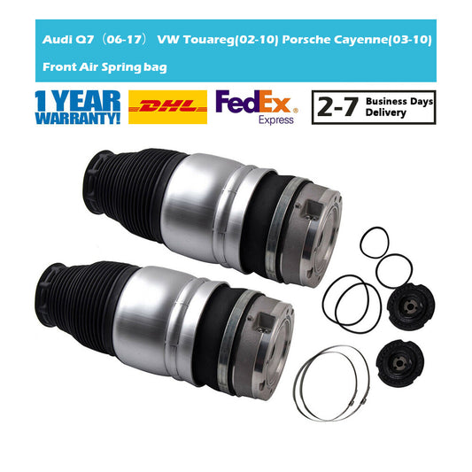2PCS Front Air Suspension Repair Bags Fit for Audi Q7 for VW Touareg for Porsche for Cayenne