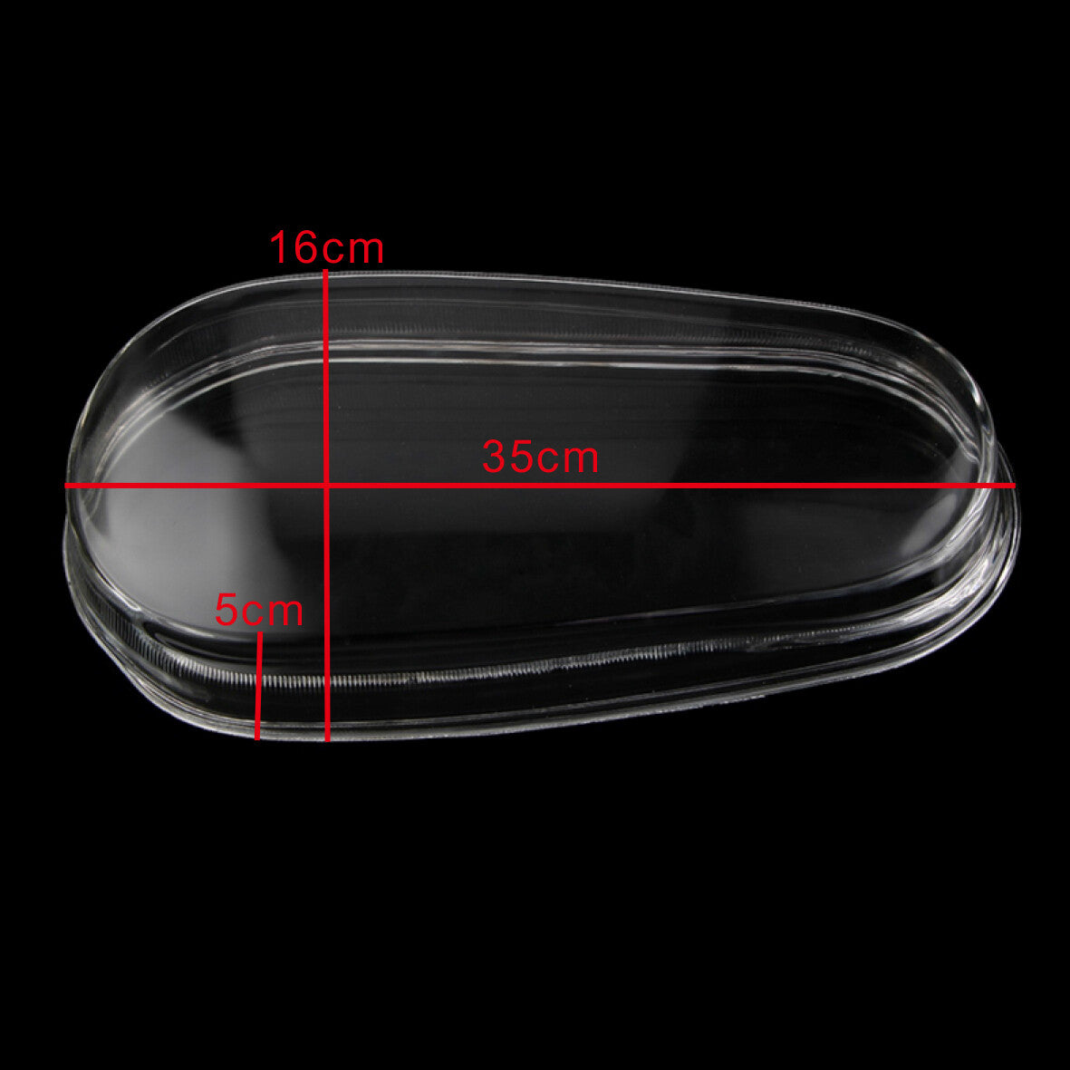 pair of left and right glass headlight lens housings suitable for 1999-2005 for Volkswagen MK4 for Golf R32