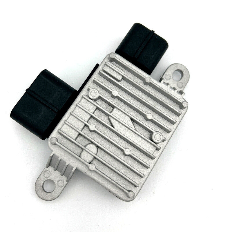 The control module is compatible with the 2015-2017 for Hyundai Sonata cooling fan 122990-0050 25385-C2500-.