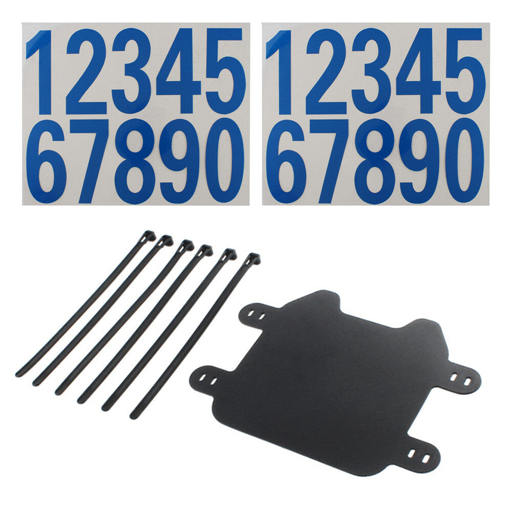Front Number Plate W/ Blue Sticker For Sur-Ron Light Bee Electric Off-road