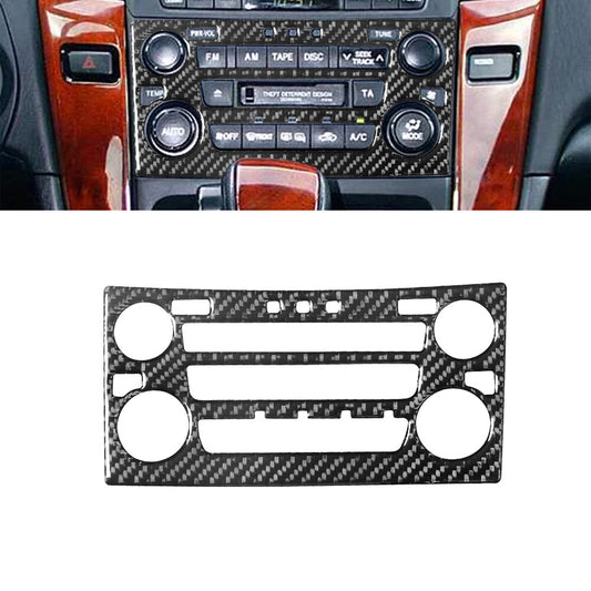 for Lexus RX300 1998-03 Carbon Fiber Center Console AC Switch Panel Trim Cover