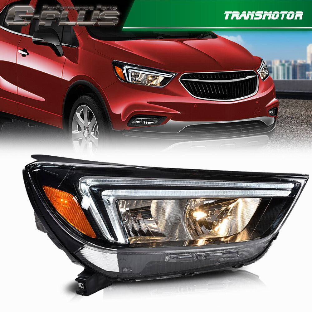 Suitable for 2017-2022 for Buick Encore Halogen LED DRL Headlights (Passenger Side)