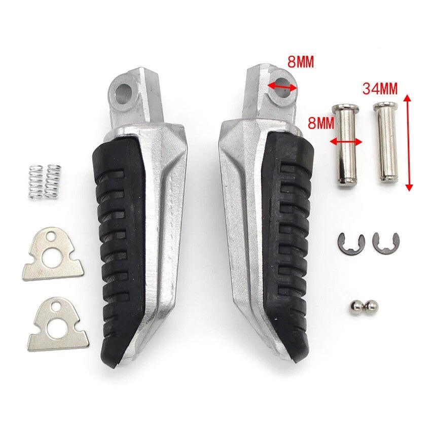 Motorcycle Rear Footrest Foot Pegs Fit for Suzuki V-Strom 650 1000 DL1000 DL650