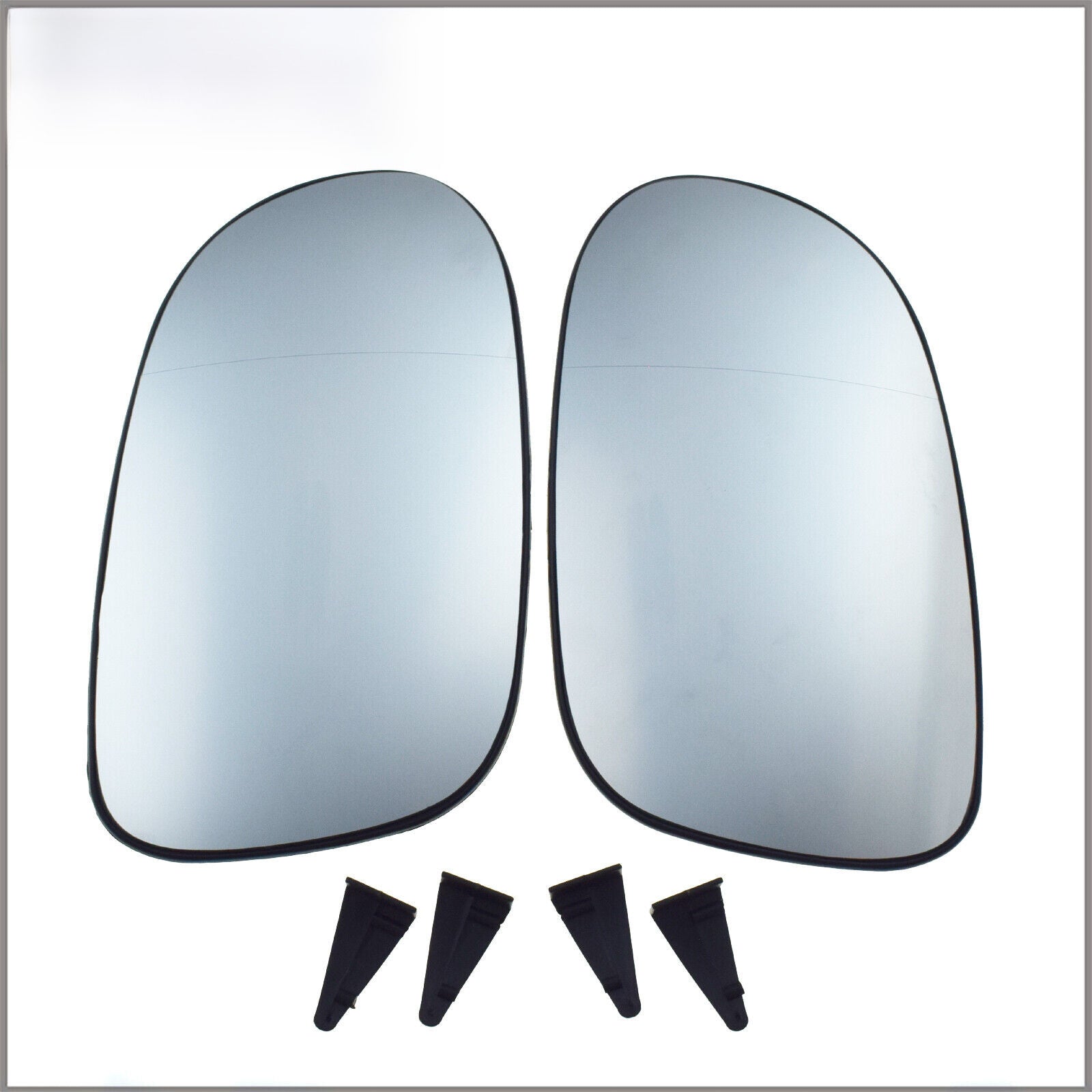 for Mercedes SLK320 CLK55 SLK230 SL500 Heated Mirror Glass w/ Backing Left Right