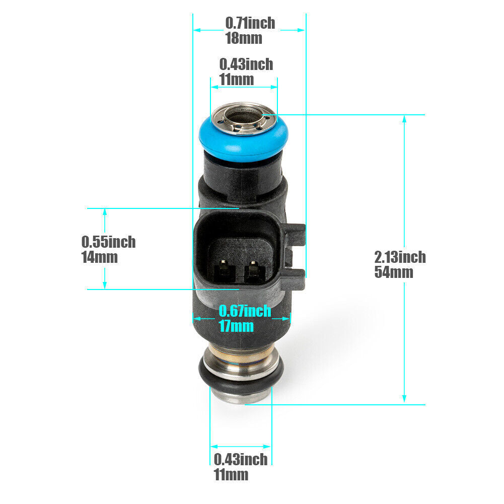 for Hyundai Sonata Azera Santa Fe for Kia Sorento Sedona Fuel Injector 6-Piece Kit