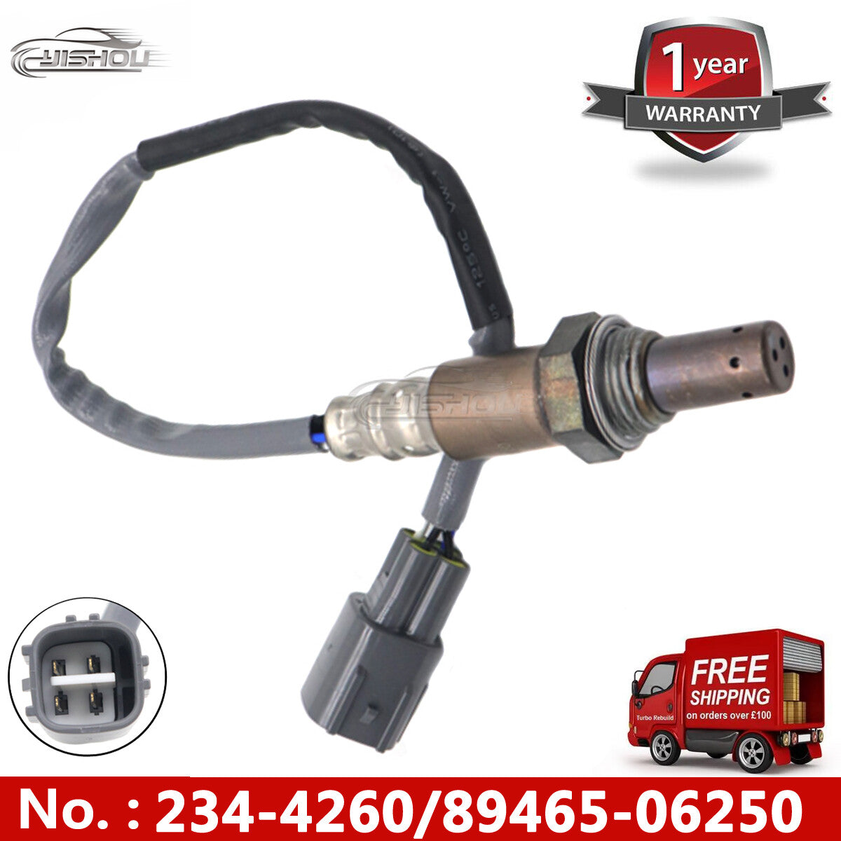 Oxygen sensor 89465-60250 is suitable for Lexus , for Toyota Carmy 4Runner, Tundra, and for Avalon .