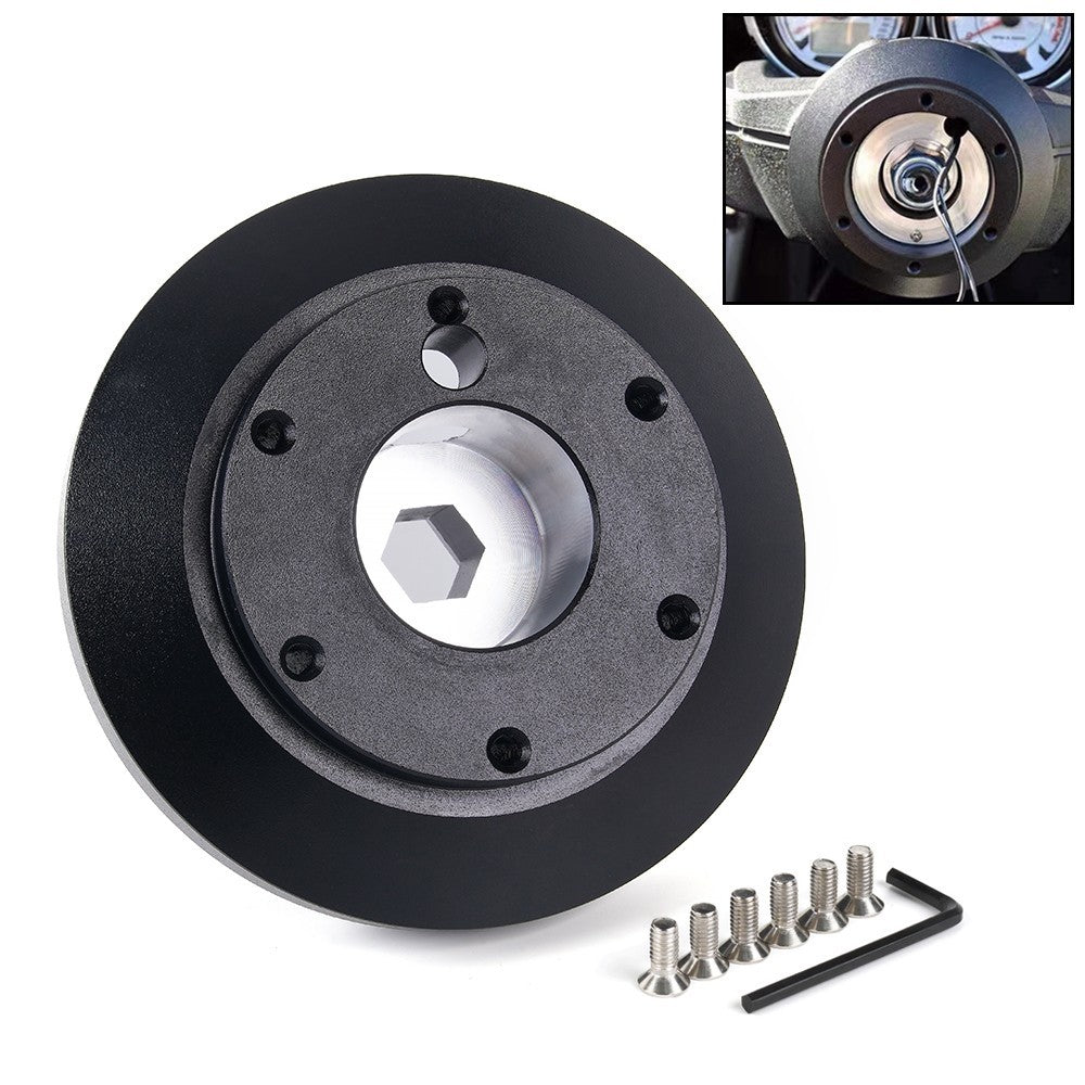 175H Steering Wheel 6-Hole Short Thin HUB Adapter Kit for Ford for Mustang 2005-2019