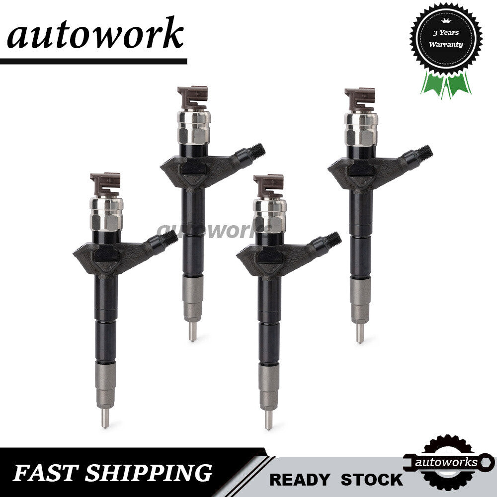 4PCS Fuel injectors Fits for Nissan Navara Pathfinder YD25 2007-2009 095000-6250