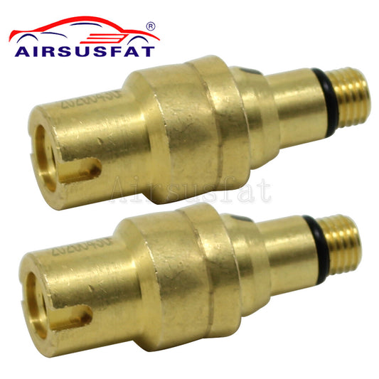 2-pack of Risidual pressure copper valves for Mercedes W220 front and rear air suspension