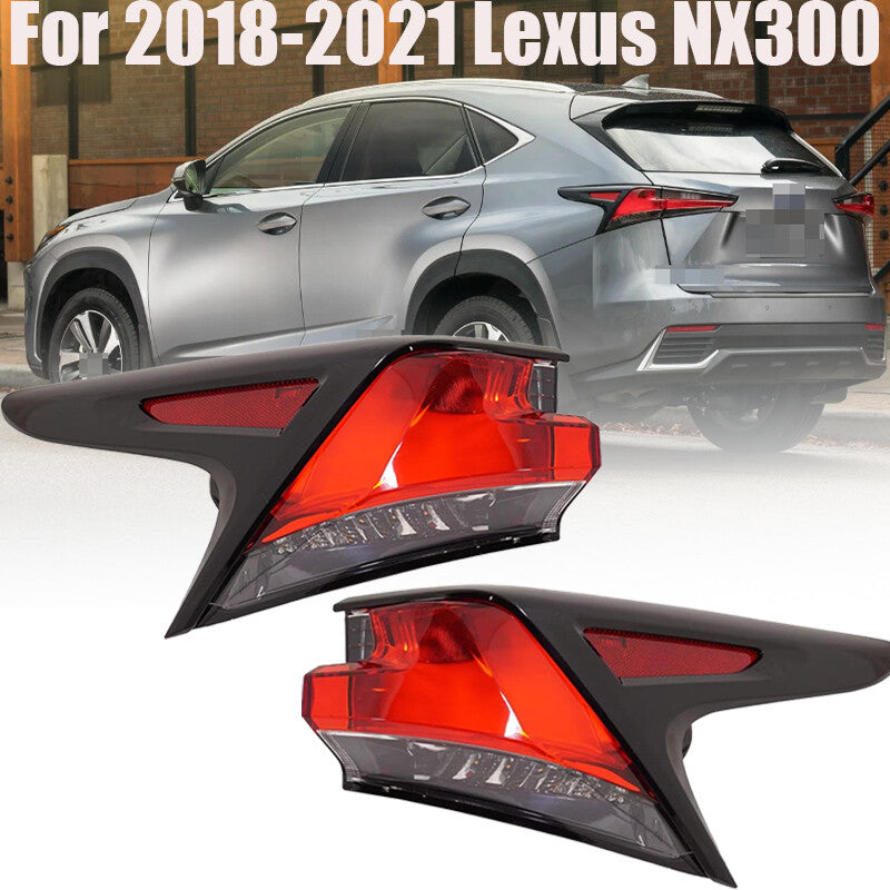 2018-2021 for Lexus NX300 passenger-side exterior LED taillight assembly