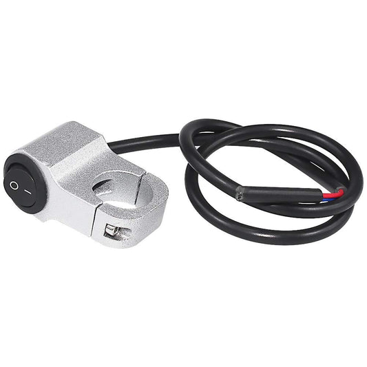 12V Motorcycle Switch Handlebar 22mm Switch Button Switch for Fog Lights Brake