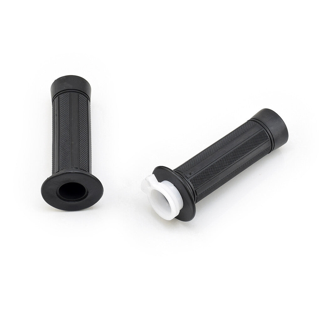 Motorcycle Rubber Left Hand Grip Right Throttle Switch Handle for Suzuki GN125