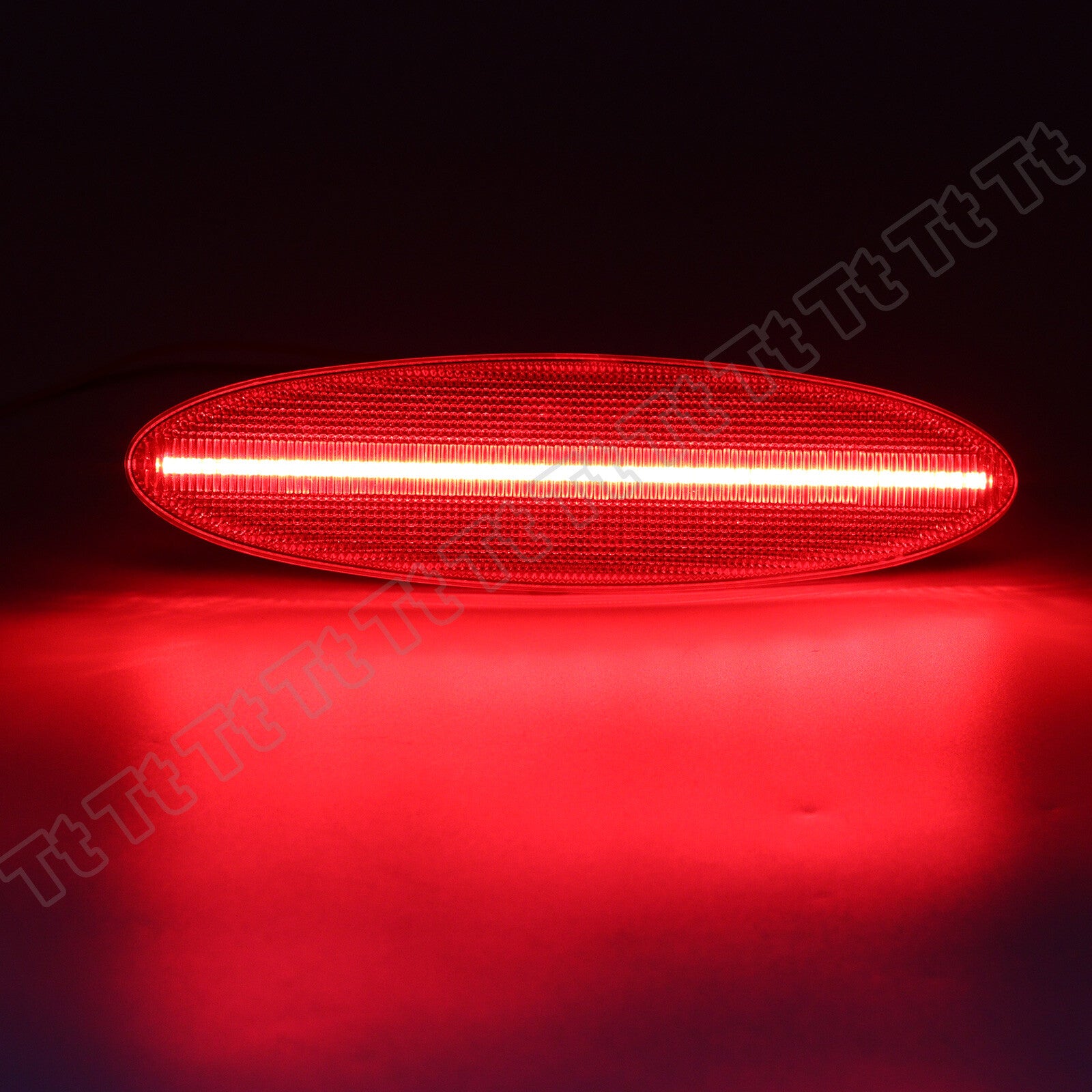 Red lens for 1997-2004 for Chevrolet for Corvette C5 LED rear bumper side marker lights