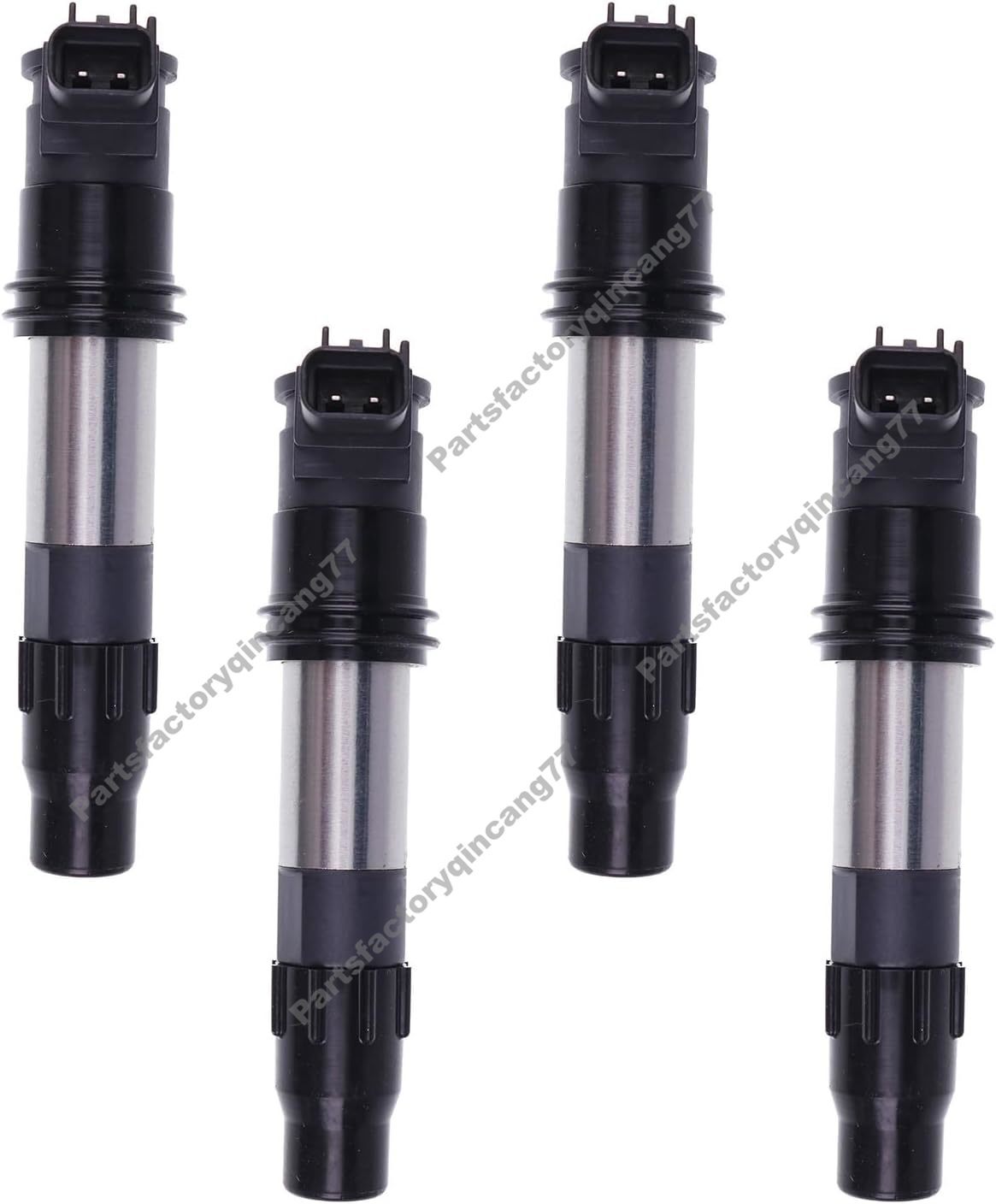 4 Pieces Ignition Spark Plug Coil 33410-47H00 for Suzuki GSX-R1000 AN650 Burgman