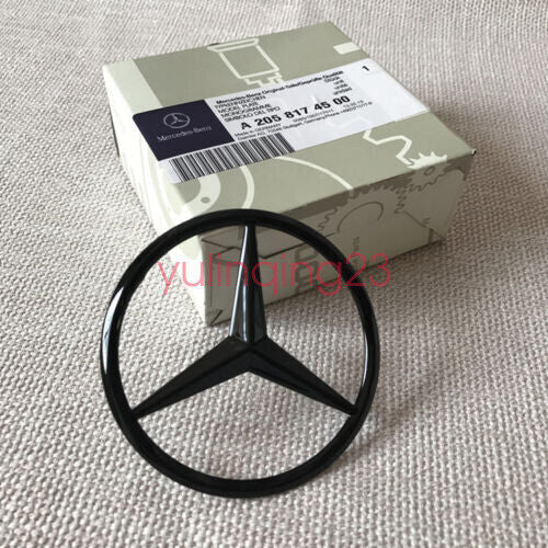 for Mercedes GLE W166 Rear Boot Cover Badge Star - Gloss Black A1668170016