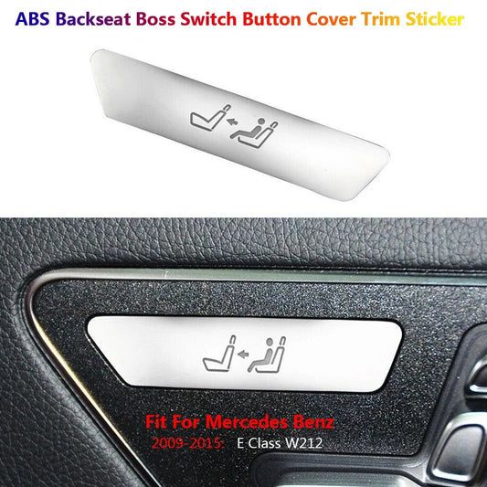 for Mercedes-Benz E W212 Car Interior Rear Boss for Seat Adjust Switch Button Cover