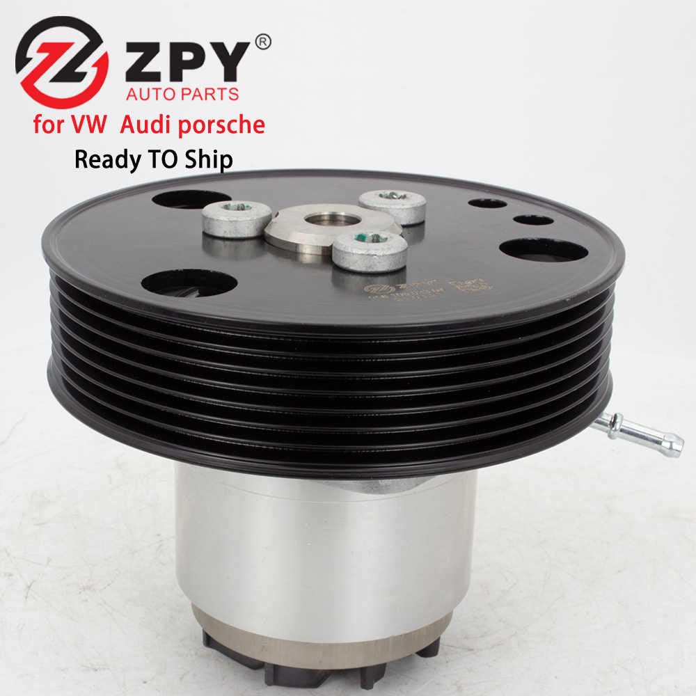 ZPY for Volkswagen Atlas Touareg 3.6L FSI Water Pump with Grooved Pulley