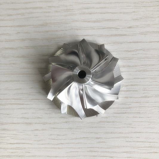 K04 37.84/50.96mm 6+6 blade 5304-123-2043 Turbine blank compressor wheel