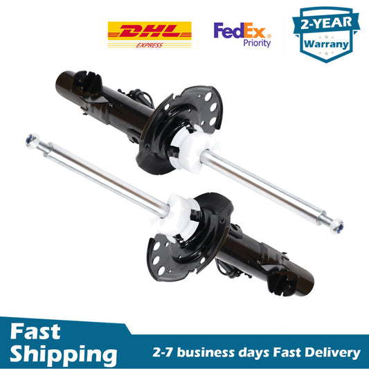 2PCS Front L/R Shock Absorbers w/Electric for Lincoln MKC 2015-2019 AST85001