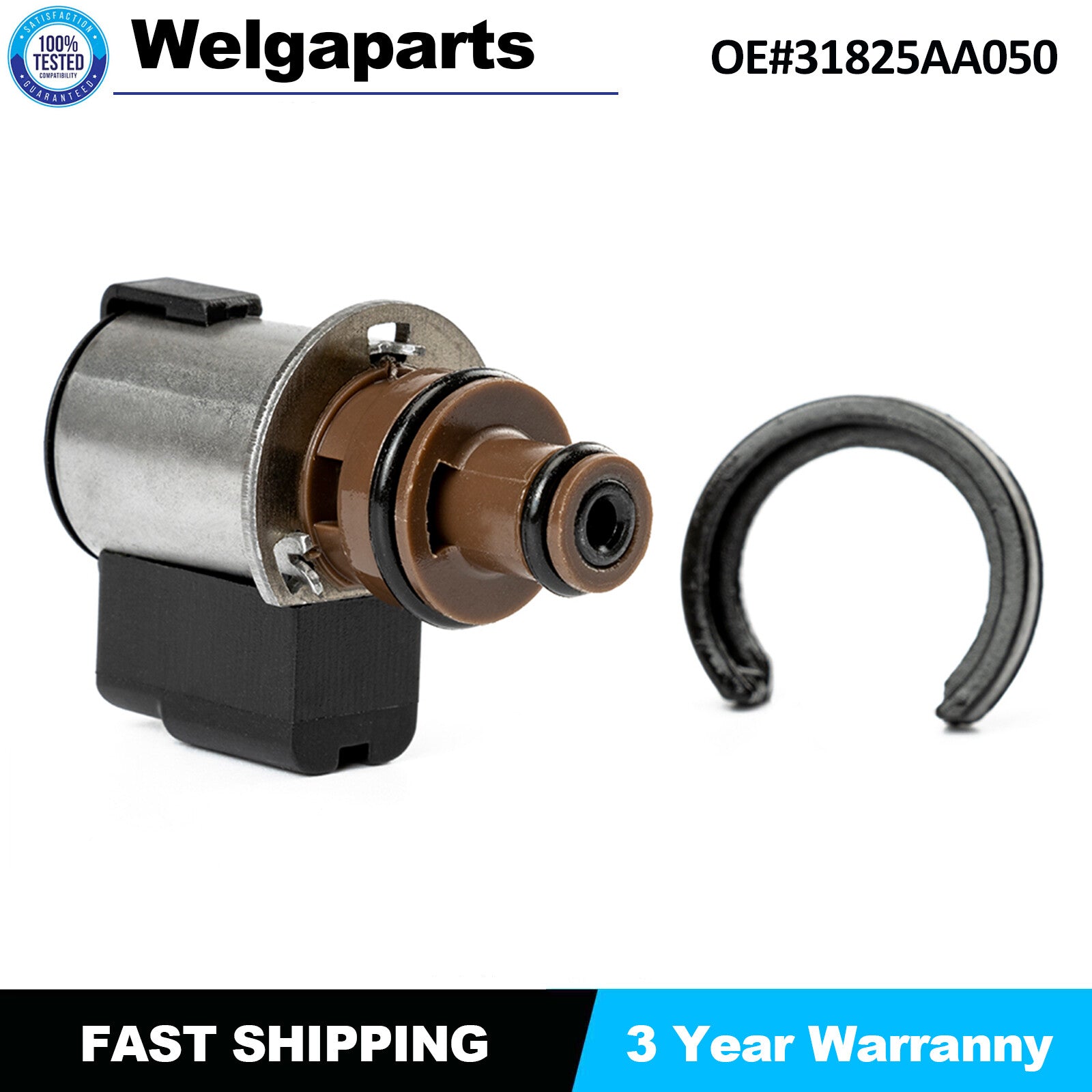 for Subaru Lineartronic CVT TR580/690 2.0 2.5L Torque Converter Lock-Up Solenoid