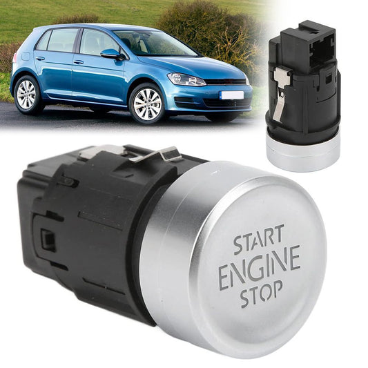 Keyless Entry Ignition Starter Switch Stop Push Button Car Engine Start