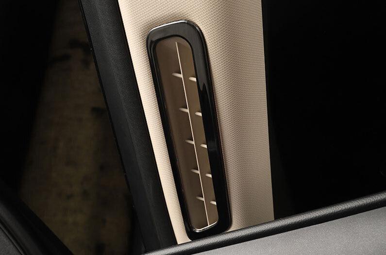 A Pillar Air Outlet Vent Cover Trim Fit for Ford Explorer 20-2022 Black Titanium