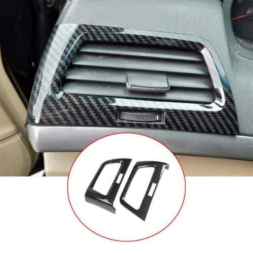 for Honda Accord 2008-2012 Carbon Fiber Air Outlet Vent Decor cover Trim 2PCS