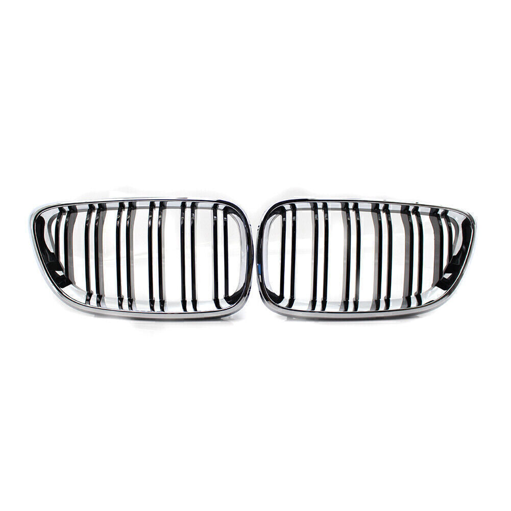 Dual Slat Front Kidney Grill Grille for BMW 2 Series F23 F22 M2 2014-2018
