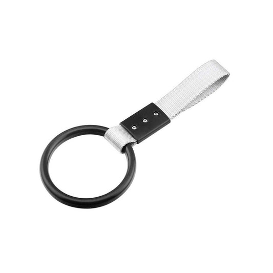 Tsurikawa Handle Subway Ring Train Bus Hand Strap Drift Charm JDM Bosozoku Black