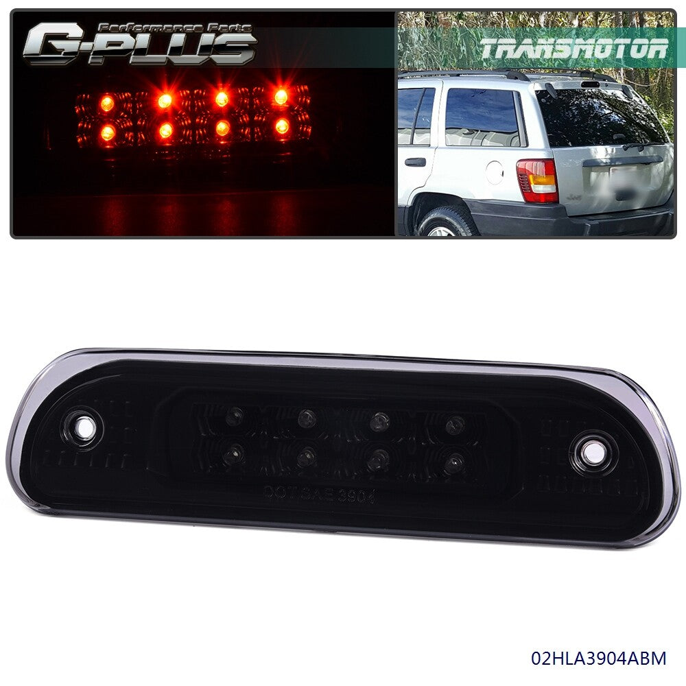 Fits 99-04 Grand Cherokee Black/Smoke LED Third Generation