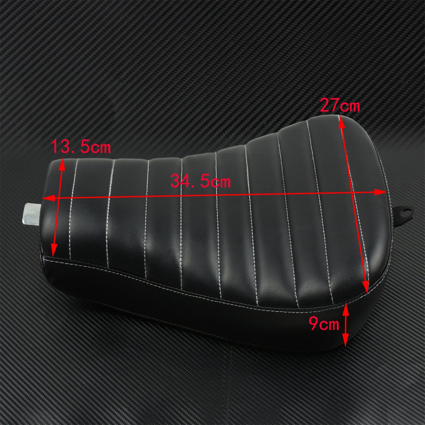 Motorcycle Stripe Driver Solo for Seat +Passenger Pad Fit for Harley XL 2010-2015